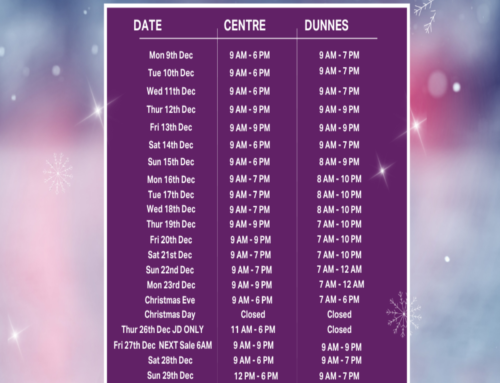 Christmas Opening Hours 2024